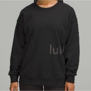 Lululemon Black oversized Sweatshirt